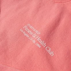 Sporty & Rich Fitness & Health Club Crew Sweat -Vendite Pangaia 11 11 2022 BLR SR22 FHCSCRSWT SWH 3 1