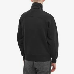 AMI Tonal Heart Half Zip Sweat -Vendite Pangaia 12 04 2022 AJ USW502 747001 8 1