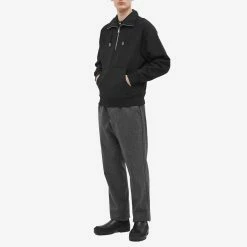 AMI Tonal Heart Half Zip Sweat -Vendite Pangaia 12 04 2022 AJ USW502 747001 M9 1