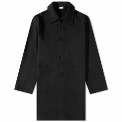 Dries Van Noten Hakin Jersey Carcoat