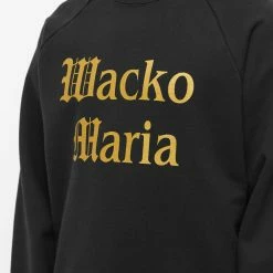 Wacko Maria Heavyweight Type 2 Crew Sweat -Vendite Pangaia 13 04 2022 ML 22SS WMC SS05 BLK 10 1
