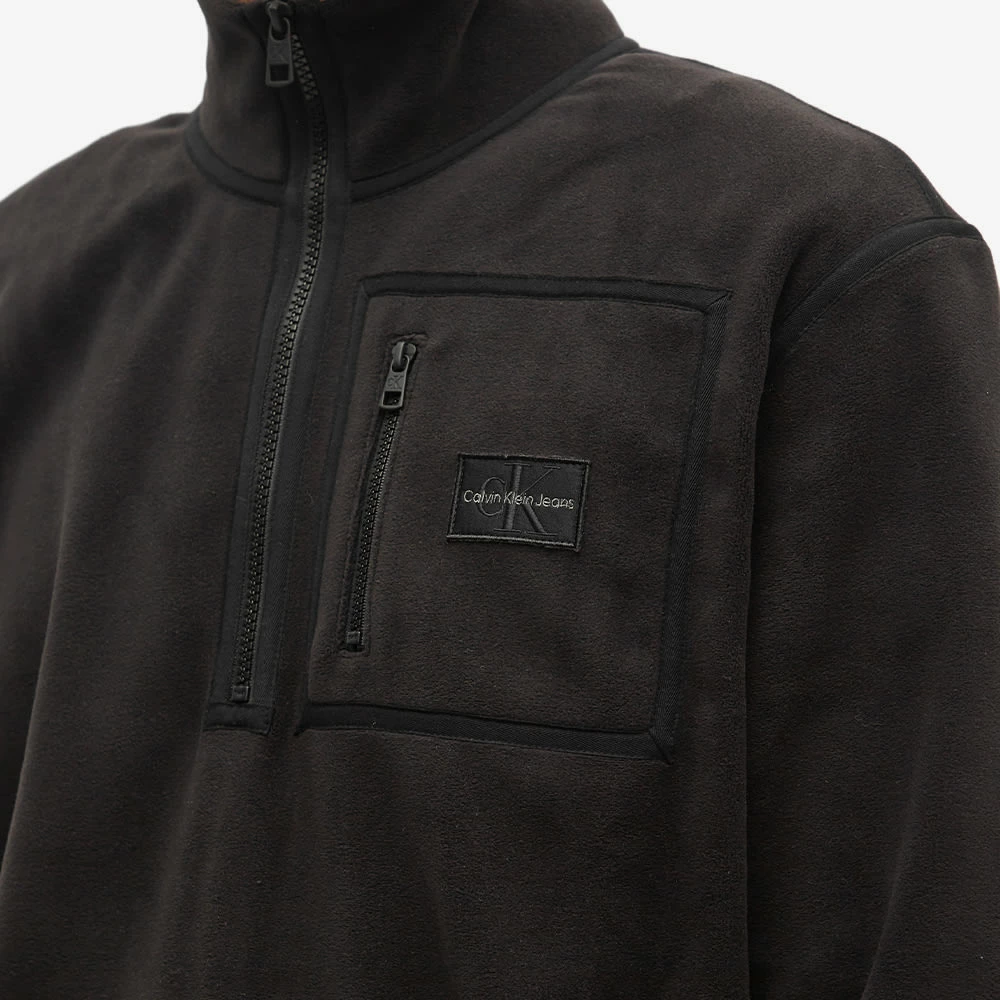 Calvin Klein Shrunken Badge Polar Fleece Jacket 7 Calvin Klein Shrunken Badge Polar Fleece Jacket - immagine 5