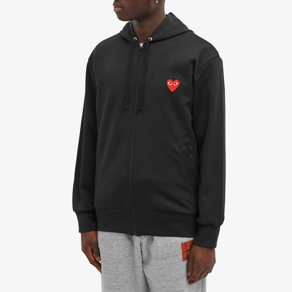 Comme Des Garçons Play Comme Des Garcons Play Full Zip Hoody 4 Comme Des Garçons Play Comme Des Garcons Play Full Zip Hoody - immagine 2