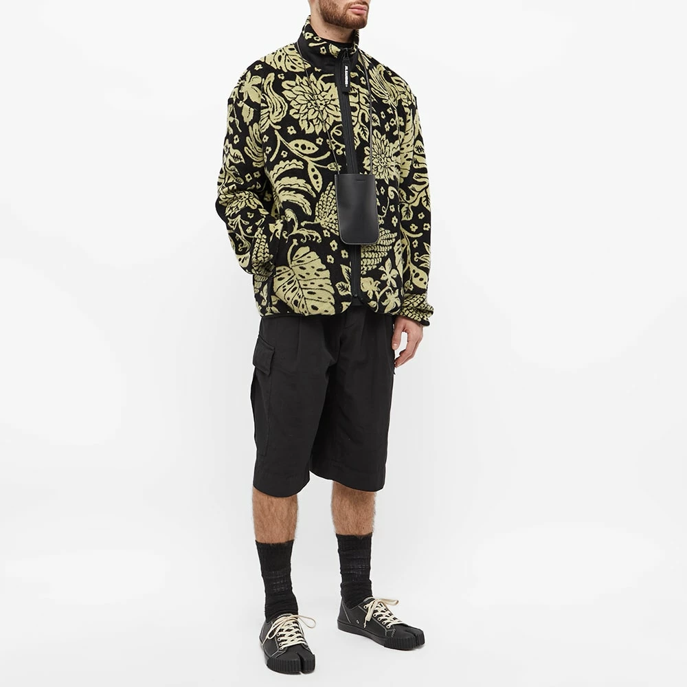 Jil Sander Plus Floral Fleece Zip Through Jacket 6 Jil Sander Plus Floral Fleece Zip Through Jacket - immagine 4