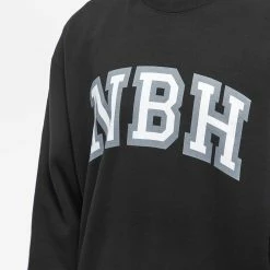 Neighborhood College Crew Sweat -Vendite Pangaia 14 12 2022 NS 222TPNH CSM01 BLK 10 1