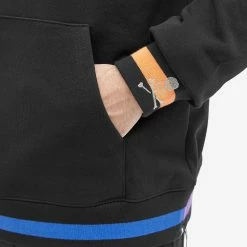 MASTERMIND WORLD Colour Ribbed Hoody -Vendite Pangaia 15 01 2023 SI MW22S09 SW021 BLK 10 1