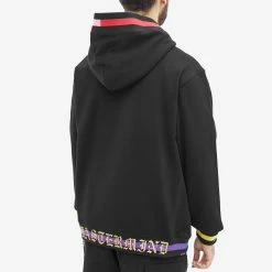 MASTERMIND WORLD Colour Ribbed Hoody -Vendite Pangaia 15 01 2023 SI MW22S09 SW021 BLK 8 1