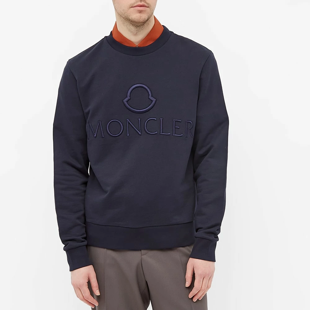 Moncler Tonal Logo Crew Sweat 5 Moncler Tonal Logo Crew Sweat - immagine 3
