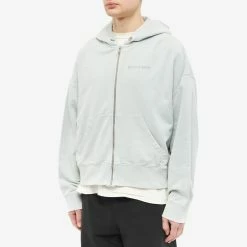 Palm Angels Reverse Logo Zip Hoody -Vendite Pangaia 15 02 2023 JD PMBE014S23FLE0010505 7 1