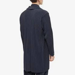 Homme Plissé Issey Miyake Pleated Long Jacket -Vendite Pangaia 15 08 2022 JB HP28JD202 75 3 1