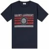 Saint Laurent Flag Crest Logo Tee 1 Saint Laurent Flag Crest Logo Tee -Vendite Pangaia 15 10 2021 ML 668818YB2UH 4472 1 1