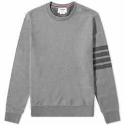 Thom Browne 4 Bar Tonal Crew Sweat