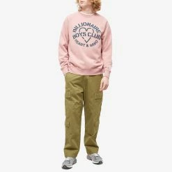 Billionaire Boys Club Heart & Mind Stencil Crew Sweat -Vendite Pangaia 15 11 2022 NS B22329 PNK m9 1