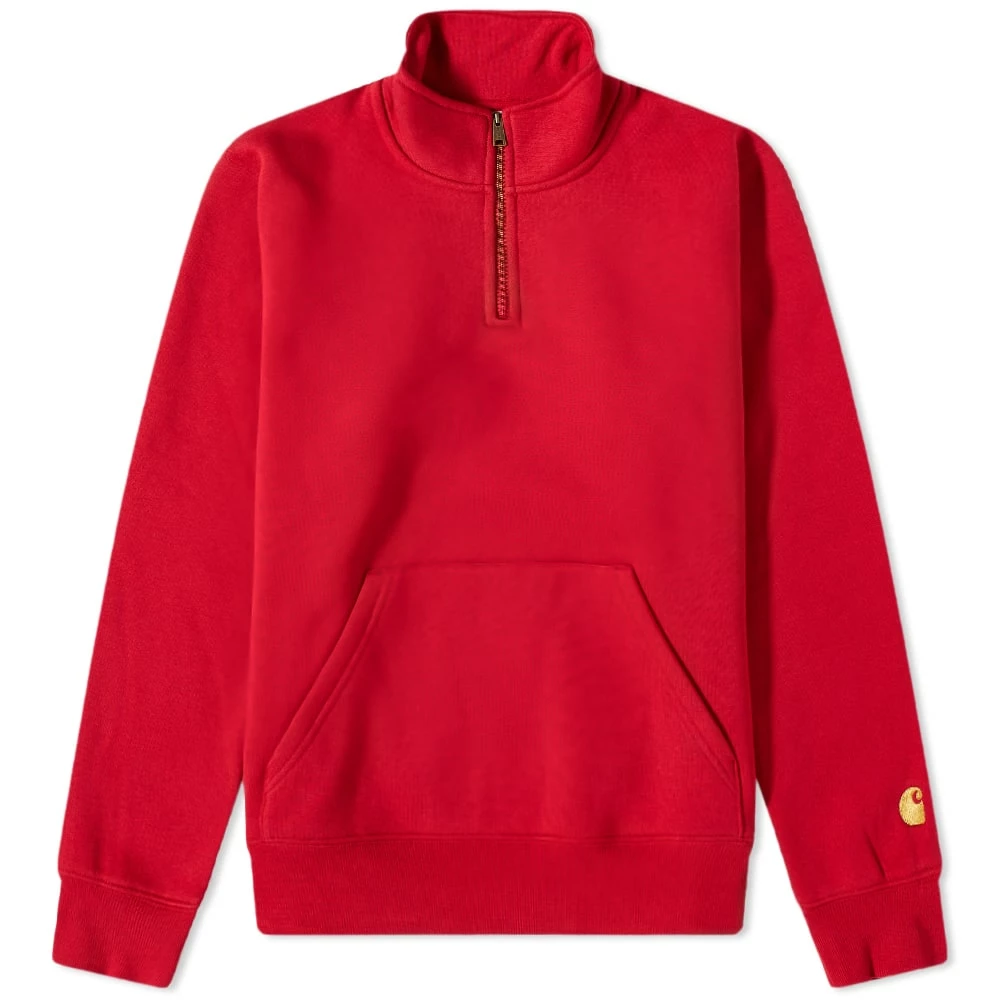 Carhartt WIP Chase Neck Zip Sweat 3 Carhartt WIP Chase Neck Zip Sweat