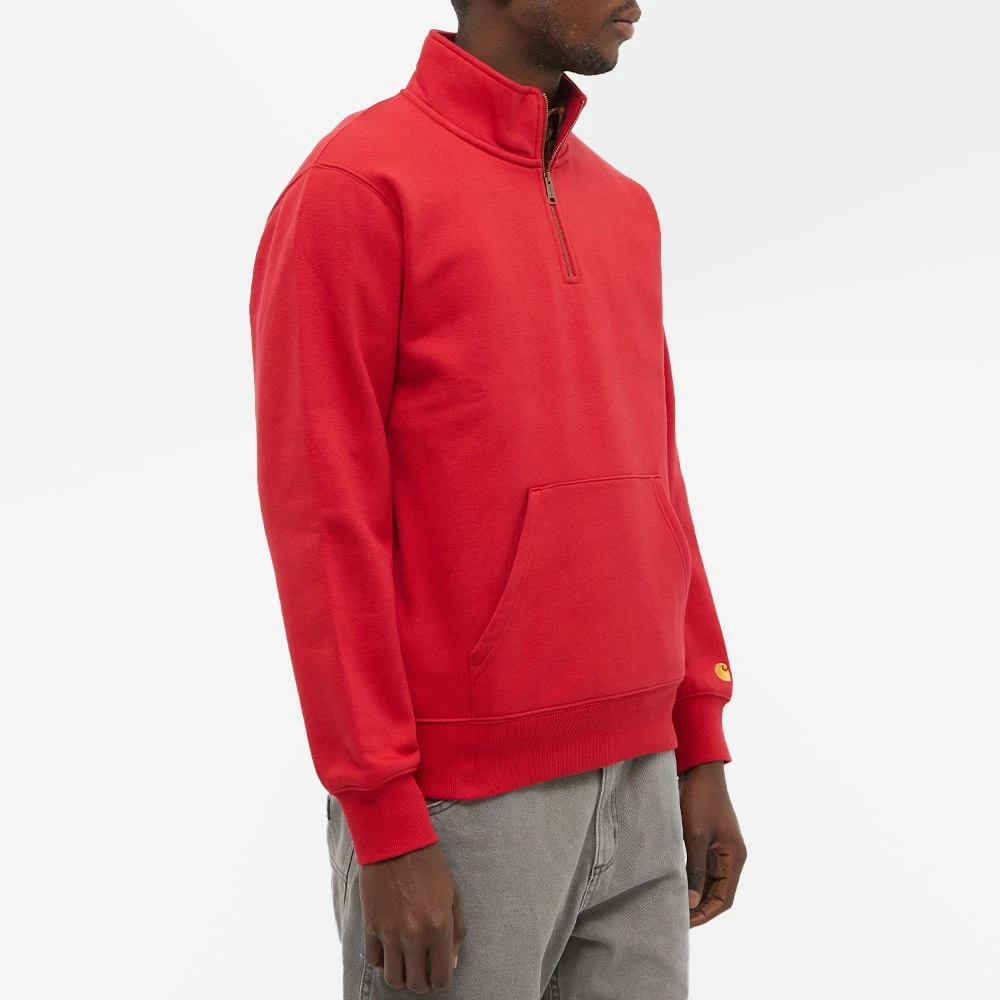 Carhartt WIP Chase Neck Zip Sweat 5 Carhartt WIP Chase Neck Zip Sweat - immagine 3