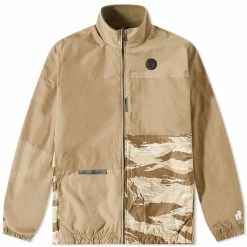AAPE By A Bathing Ape AAPE Reversible Camo Panel Polar Fleece Jacket