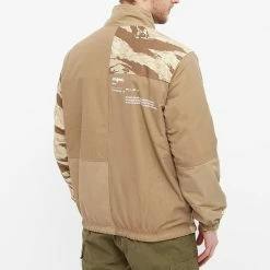 AAPE By A Bathing Ape AAPE Reversible Camo Panel Polar Fleece Jacket -Vendite Pangaia 15 12 2021 LL AAPJKM7463XXHBGL 8 1