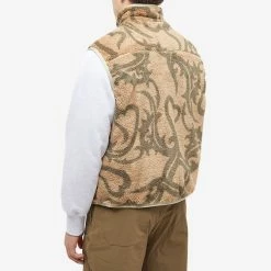Flagstuff Original Tribal Camo Fleece Vest -Vendite Pangaia 15 12 2022 JC 22AW FS 05 BG 8 1