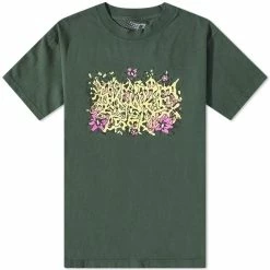 Bronze 56K Floral Burner Tee