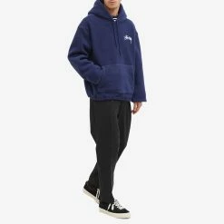 Stussy Bronson Sherpa Hoody -Vendite Pangaia 16 02 2022 JD 118481 NAVY m9 1