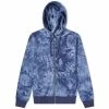 CLOT Tie Dye Button Logo Zip Hoody -Vendite Pangaia 16 05 2022 EC CLHD22S30005 NVY 1 1