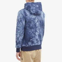 CLOT Tie Dye Button Logo Zip Hoody -Vendite Pangaia 16 05 2022 EC CLHD22S30005 NVY 3 1