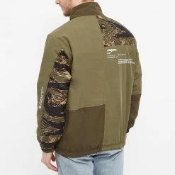 AAPE By A Bathing Ape AAPE Reversible Camo Panel Polar Fleece Jacket -Vendite Pangaia 16 12 2021 ML AAPJKM7463XXHKHD 10 1