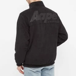 AAPE By A Bathing Ape AAPE Reversible Camo Panel Polar Fleece Jacket -Vendite Pangaia 16 12 2021 ML AAPJKM7463XXHKHD 8 1