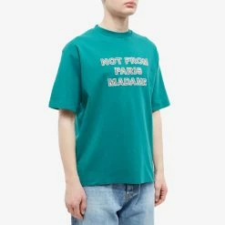 Drole De Monsieur Drôle De Monsieur Not From Paris Madame Tartan Tee -Vendite Pangaia 17 01 23 LS TS137 CO002 FGN 7 1