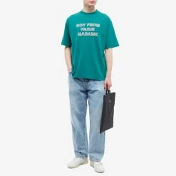 Drole De Monsieur Drôle De Monsieur Not From Paris Madame Tartan Tee -Vendite Pangaia 17 01 23 LS TS137 CO002 FGN m9 1