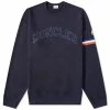 Moncler Tricolor Tape Crew Sweat -Vendite Pangaia 17 02 2023 LL 8G000 05 899WC 778 1 1