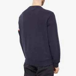 Moncler Tricolor Tape Crew Sweat -Vendite Pangaia 17 02 2023 LL 8G000 05 899WC 778 3 1