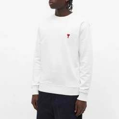 AMI Small A Heart Crew Sweat -Vendite Pangaia 17 06 2021 JDB A21H J007 730 100 4 1