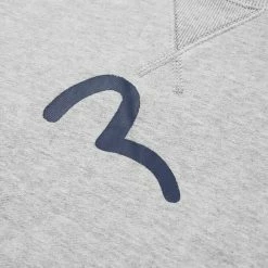 Evisu Seagull Print Crew Sweat -Vendite Pangaia 17 09 2021 AJ 2EABSM1SW321XX HGRY 2 1