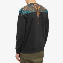 Marcelo Burlon Icon Wings Crew Sweat -Vendite Pangaia 17 10 2022 EC CMBA009F22FLE0011020 8 1