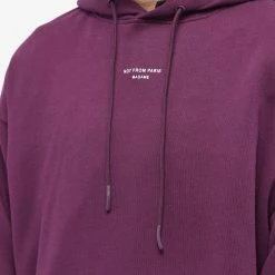 Drole De Monsieur Drôle De Monsieur Centre Logo Popover Hoody -Vendite Pangaia 17 10 2022 ja a ho109 co001 dpp 10