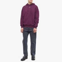 Drole De Monsieur Drôle De Monsieur Centre Logo Popover Hoody -Vendite Pangaia 17 10 2022 ja a ho109 co001 dpp m9