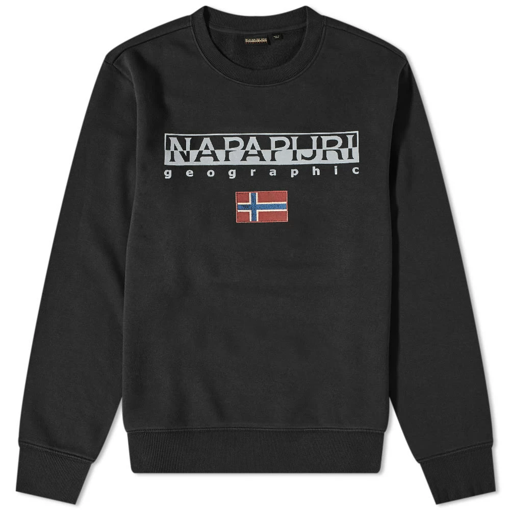 Napapijri Logo Flag Crew Sweat 3 Napapijri Logo Flag Crew Sweat