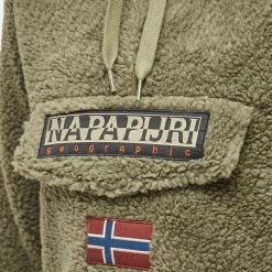 Napapijri Borg Fleece Quarter Zip -Vendite Pangaia 17 11 2022 NS NP0A4GJ3 GAE 10 1