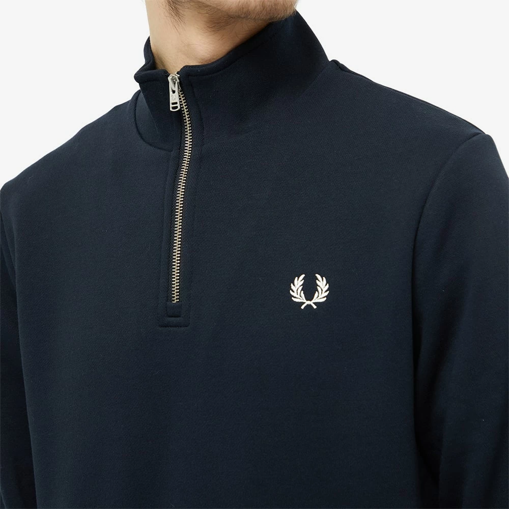 Fred Perry Quarter Zip Sweat 7 Fred Perry Quarter Zip Sweat - immagine 5