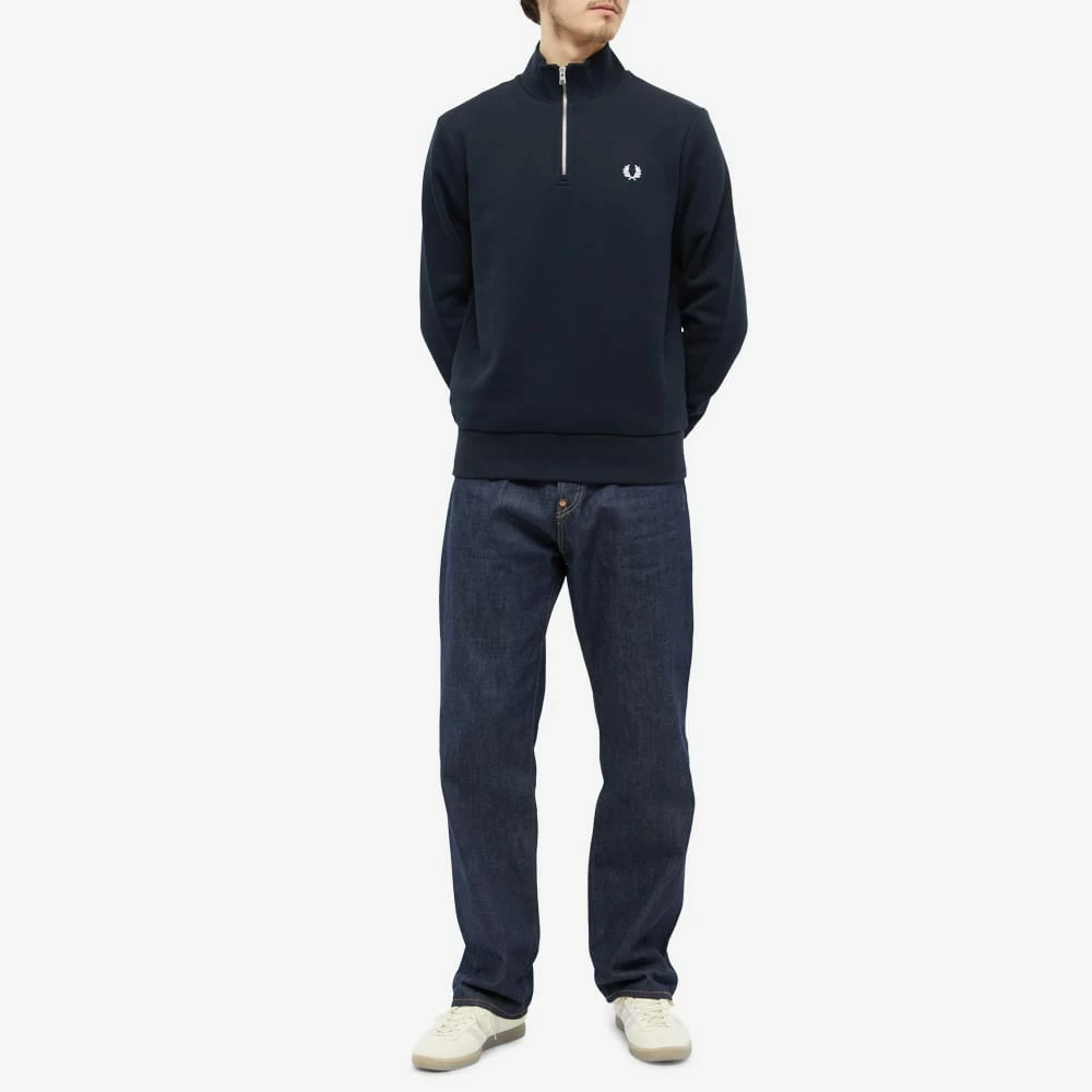 Fred Perry Quarter Zip Sweat 6 Fred Perry Quarter Zip Sweat - immagine 4
