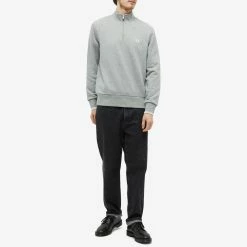 Fred Perry Authentic Fred Perry Quarter Zip Sweat -Vendite Pangaia 17 12 2022 FS M3574 420 m9 1