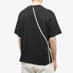 Craig Green Laced Tee -Vendite Pangaia 18 01 2023 AJ CGSS23CJETSS01 BLK 8 1