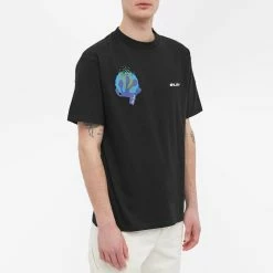 Olaf Hussein Friends Tee -Vendite Pangaia 18 02 2022 JG SS22 0009 BLK 7 1