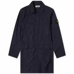Stone Island Nylon Cotton Batavia Mac