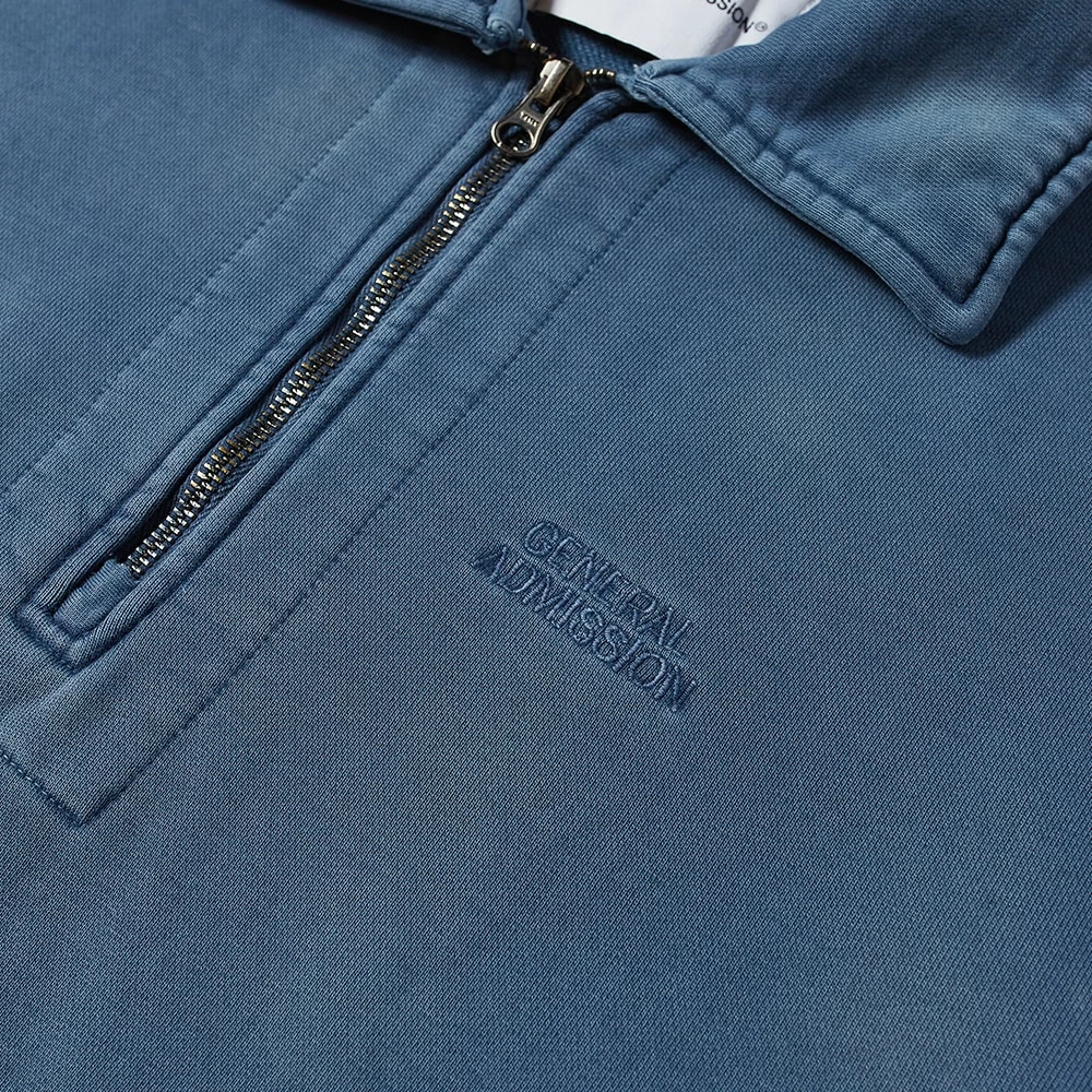 General Admission Lincoln Half Zip Crew Sweat 4 General Admission Lincoln Half Zip Crew Sweat - immagine 2