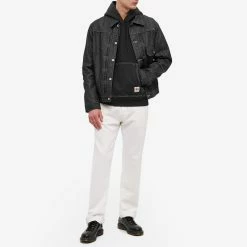 Stussy Contrast Stitch Label Hoody -Vendite Pangaia 18 11 2021 TC 118459 BLAC m9 1