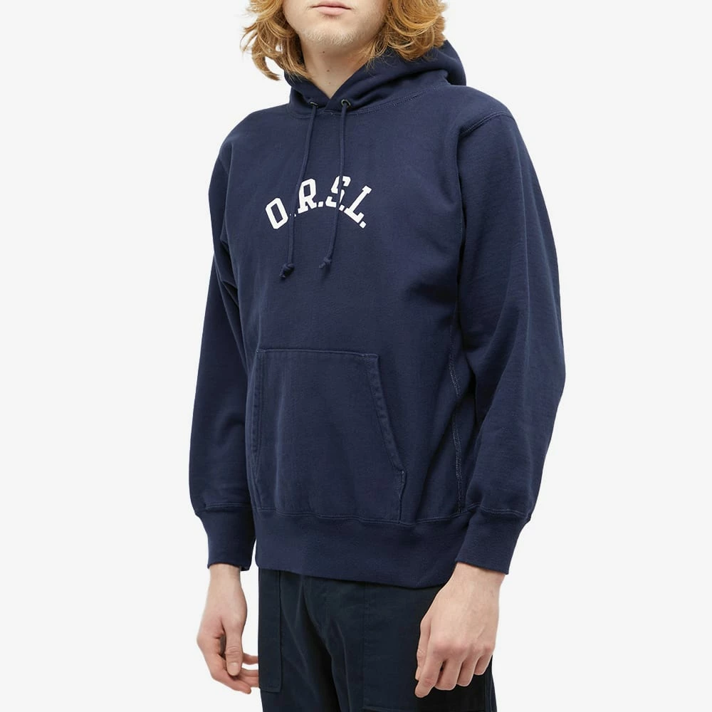 Orslow Heavy Weight Vintage Logo Hoody 4 Orslow Heavy Weight Vintage Logo Hoody - immagine 2