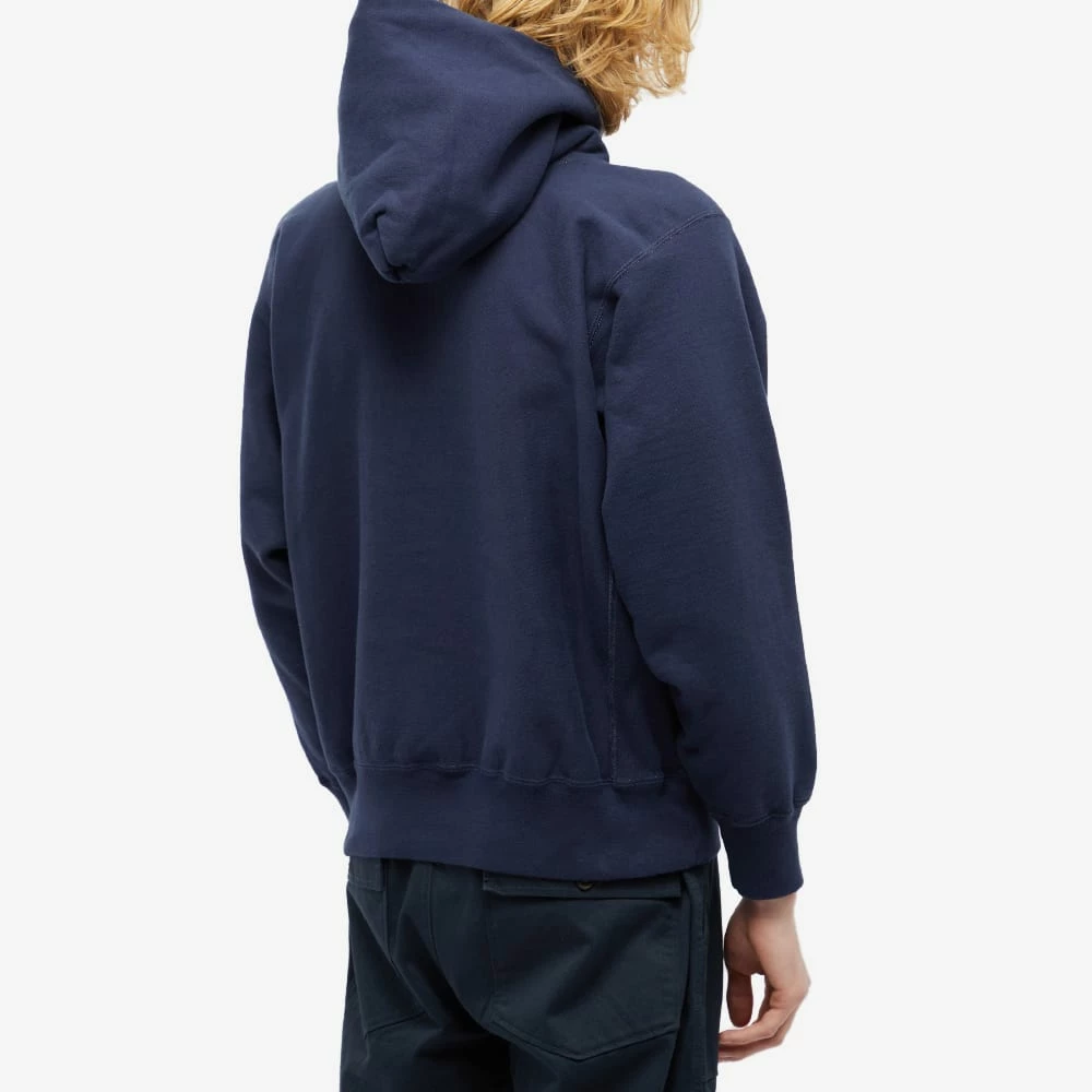 Orslow Heavy Weight Vintage Logo Hoody 5 Orslow Heavy Weight Vintage Logo Hoody - immagine 3