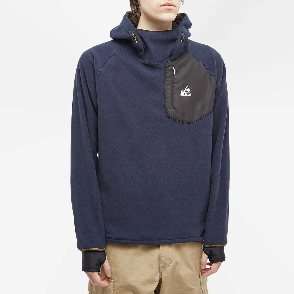 Snow Peak X Mountain Of Moods Fleece Balaclava Hoody 4 Snow Peak X Mountain Of Moods Fleece Balaclava Hoody - immagine 2